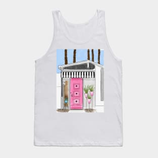 Palm Springs Pink Door Tank Top